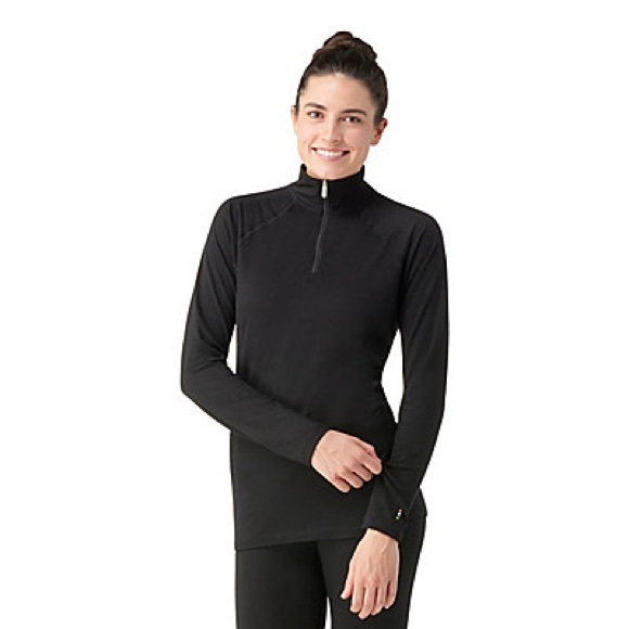 Smartwool Women's Classic All-Season Merino Base Layer 1/4 Zip - Picture 1 of 5